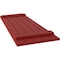 Ekena Millwork Americraft 5-Board (2 Batten) Wood Joined Board-n-Batten Shutters w/Ellipt Top, ARW101BE518X77BRH, PR ARW101BE518X77BRH - alternate 3